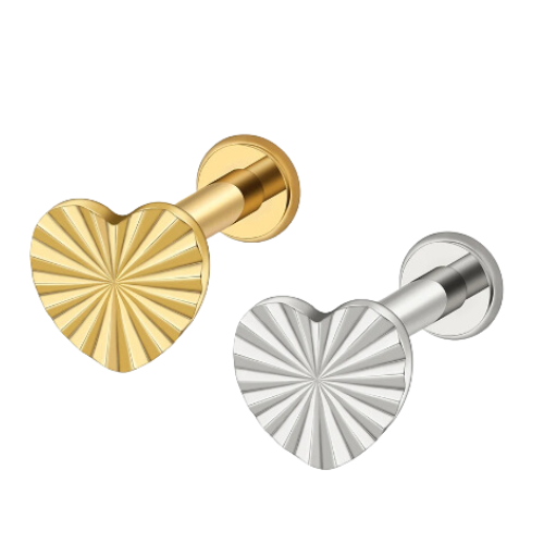 Piercing Satine doré